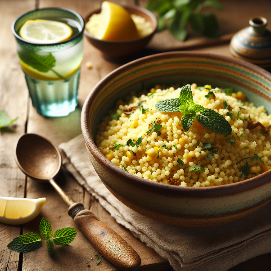 Nationalgericht Mali: #Couscous de maïs# (Rezept)