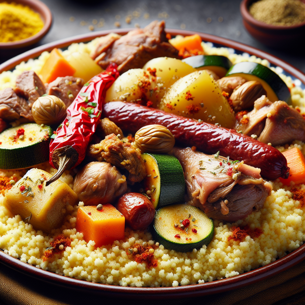 Nationalgericht Marokko: #Couscous Royale# (Rezept)