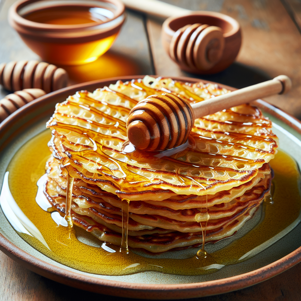 Nationalgericht Marokko: #Msmen au Miel# (Rezept)