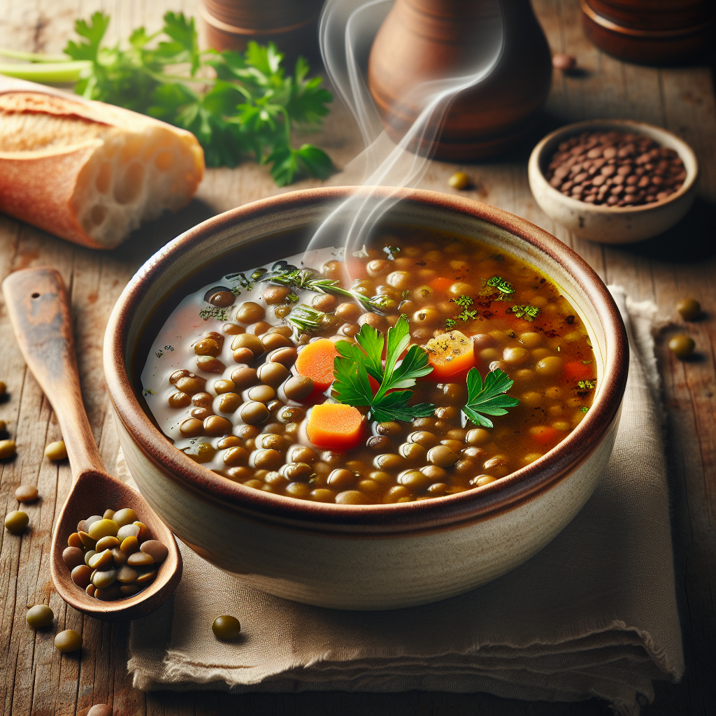 Nationalgericht Marokko: #Soupe aux Lentilles# (Rezept)