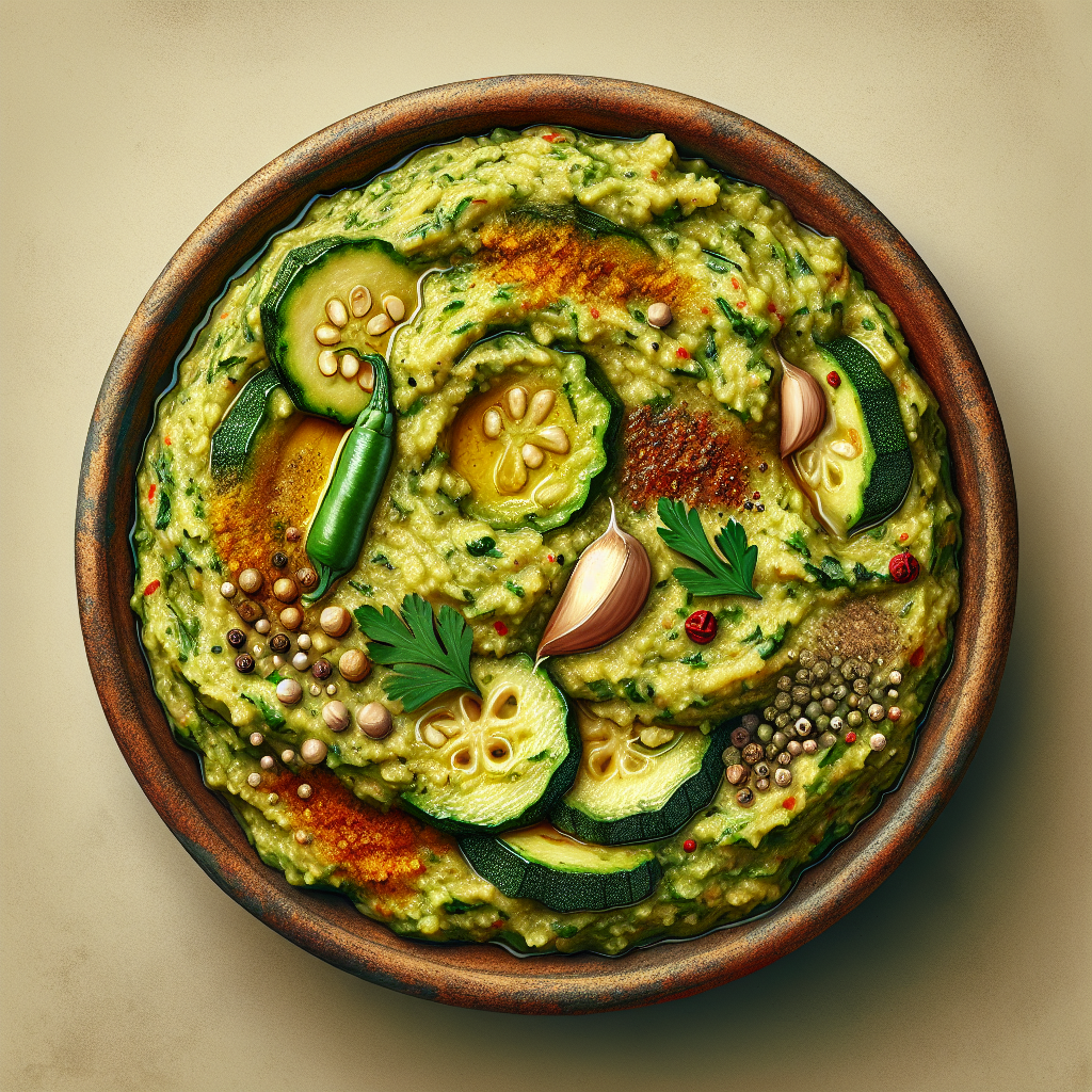 Nationalgericht Marokko: #Zalouk de Courgettes# (Rezept)