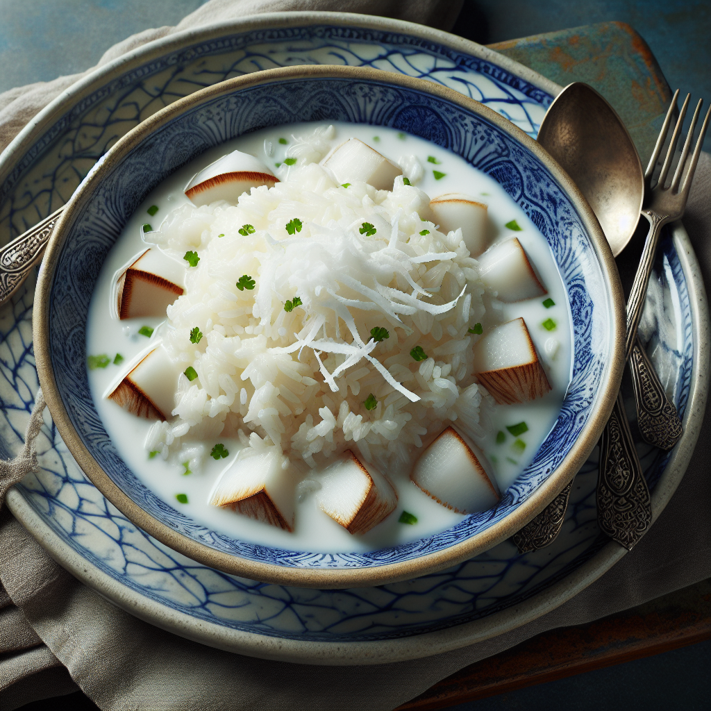 Nationalgericht Marshallinseln: #Coconut Milk Rice# (Rezept)