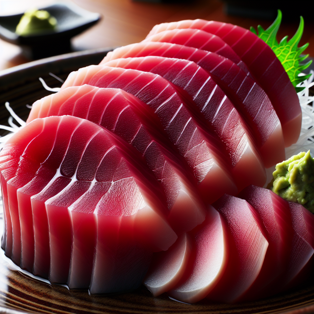 Nationalgericht Marshallinseln: #Fresh Tuna Sashimi# (Rezept)