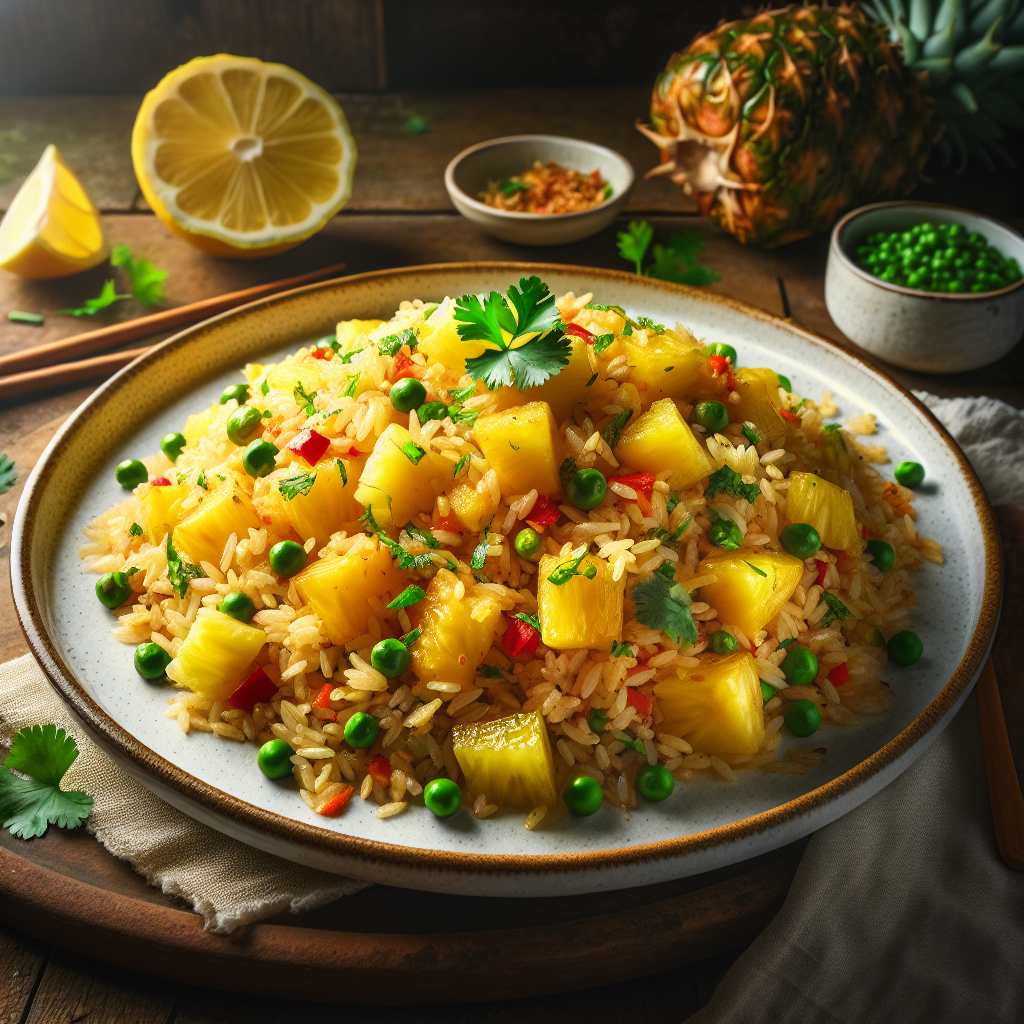 Nationalgericht Marshallinseln: #Pineapple Fried Rice# (Rezept)