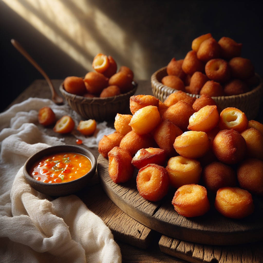 Nationalgericht Mauretanien: #Beignets de Manioc# (Rezept)