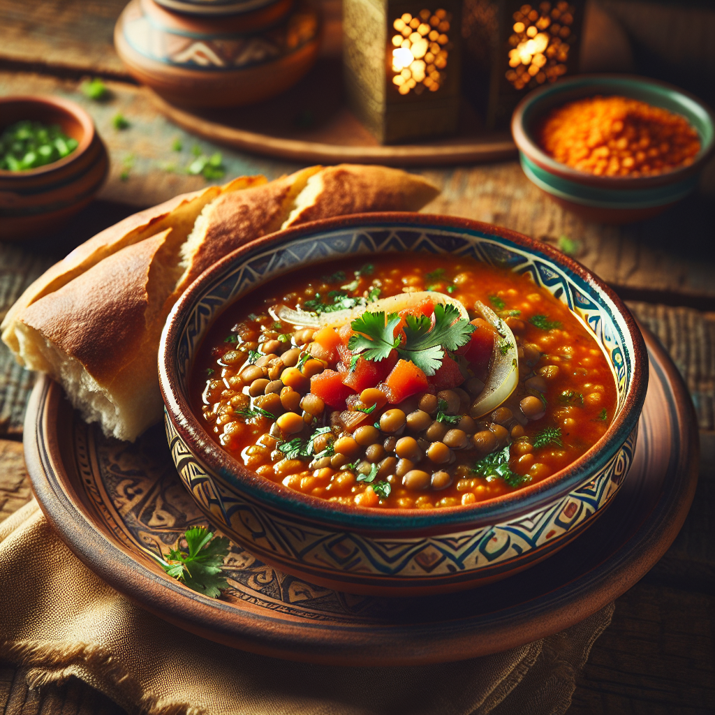 Nationalgericht Mauretanien: #Harira aux Lentilles# (Rezept)