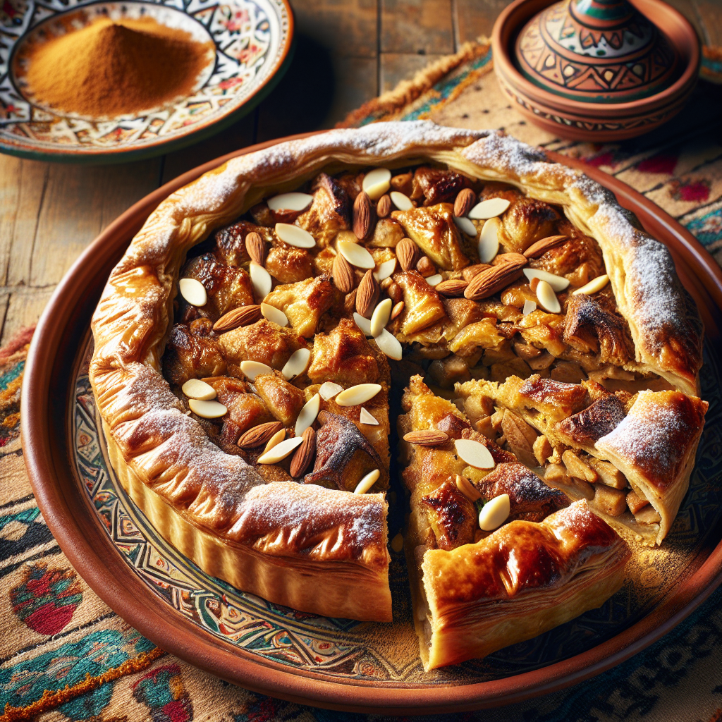 Nationalgericht Mauretanien: Pastilla au Poulet (Rezept)