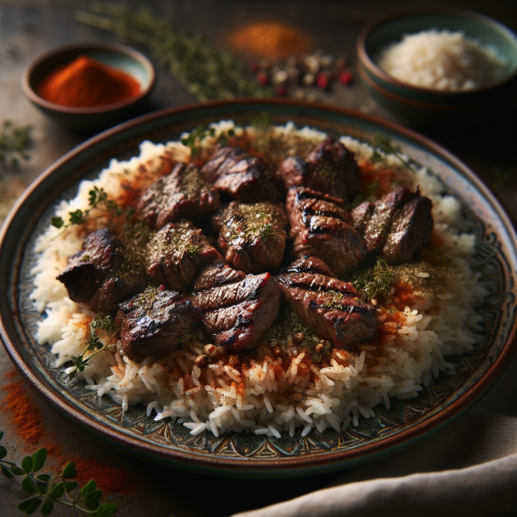 Nationalgericht Mauretanien: #Riz à la Viande# (Rezept)