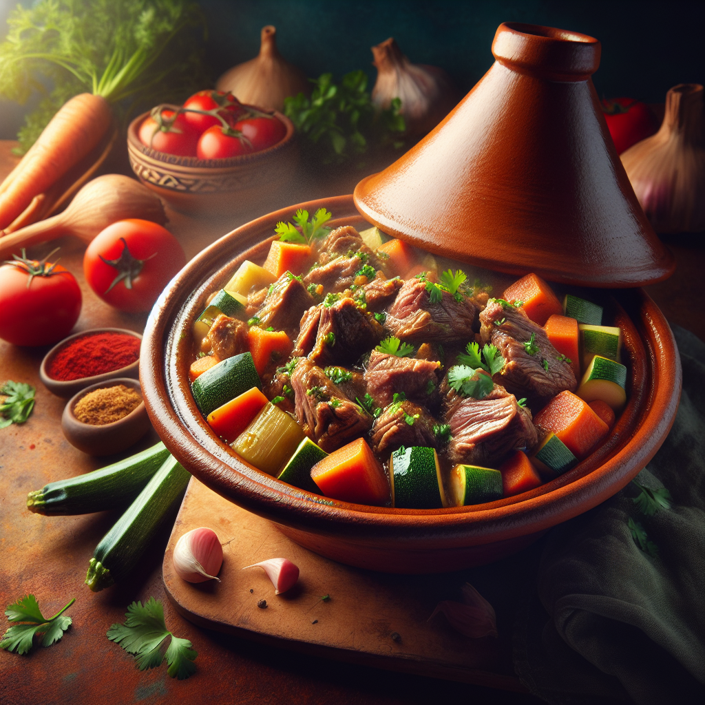 Nationalgericht Mauretanien: #Tagine d’Agneau# (Rezept)