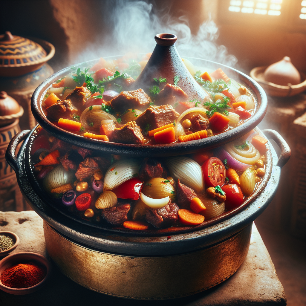 Nationalgericht Mauretanien: #Tagine de Chameau# (Rezept)