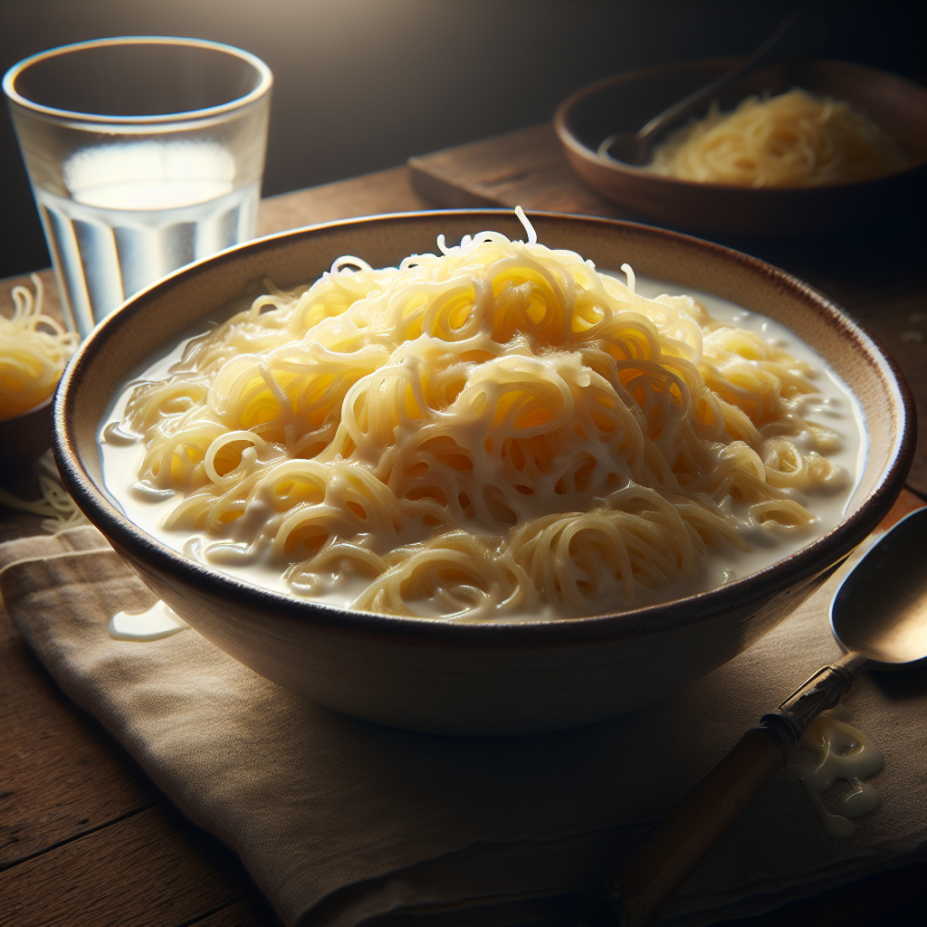Nationalgericht Mauretanien: #Vermicelles au Lait# (Rezept)
