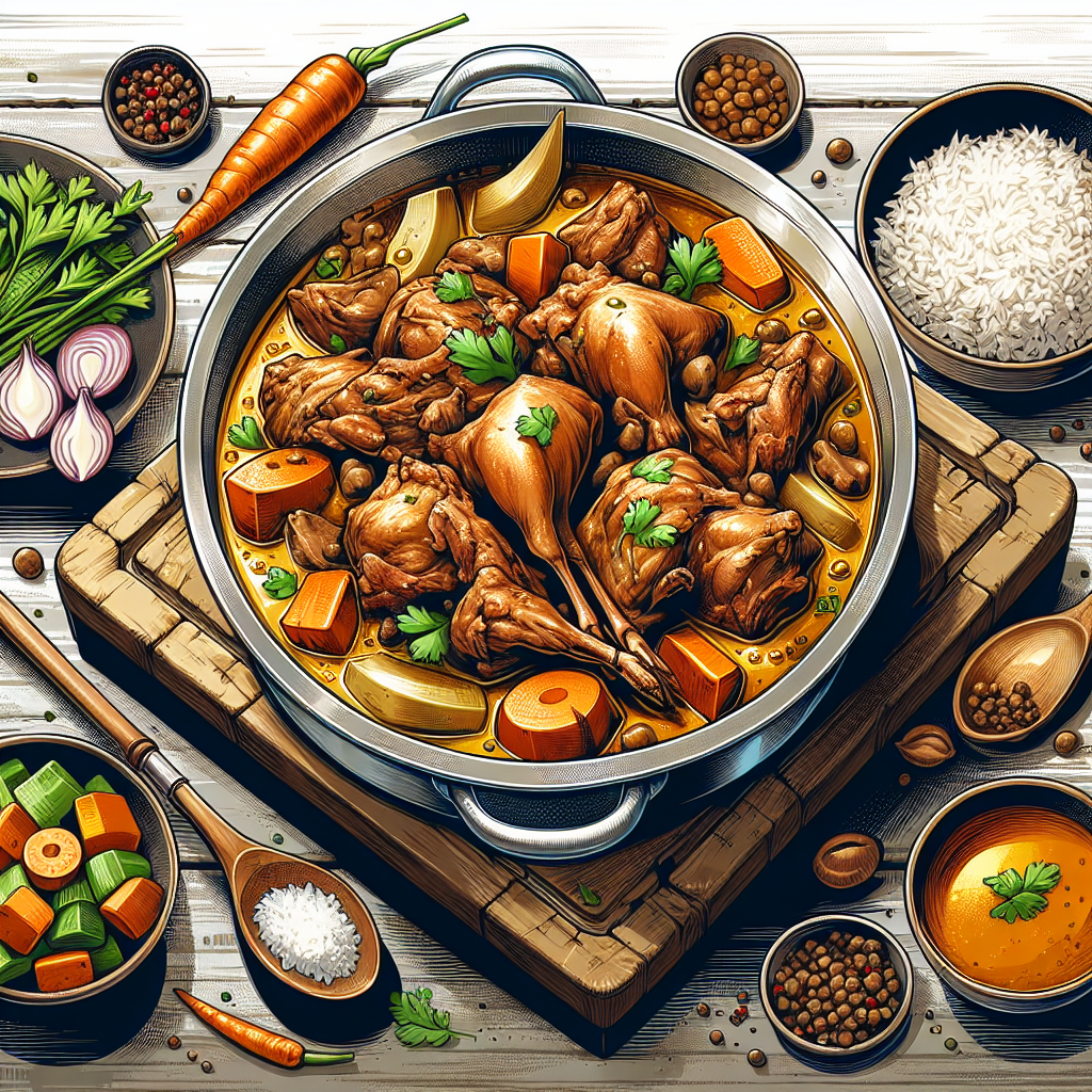 Nationalgericht Mauritius: #Cari de Lapin# (Rezept)