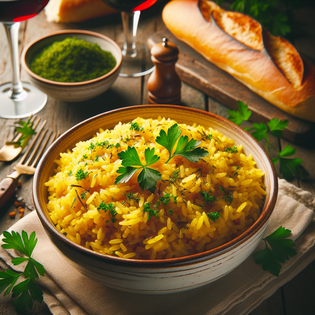 Nationalgericht Mauritius: #Riz Jaune# (Rezept)