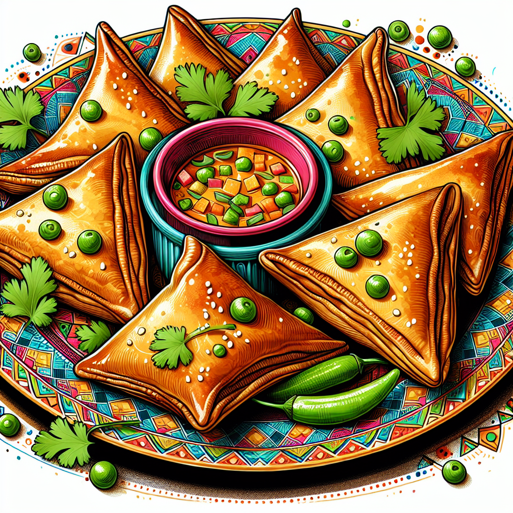 Nationalgericht Mauritius: #Samoussas# (Rezept)