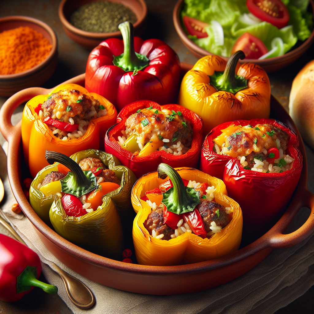Nationalgericht Mazedonien: #Polneti Piperki# (Rezept)