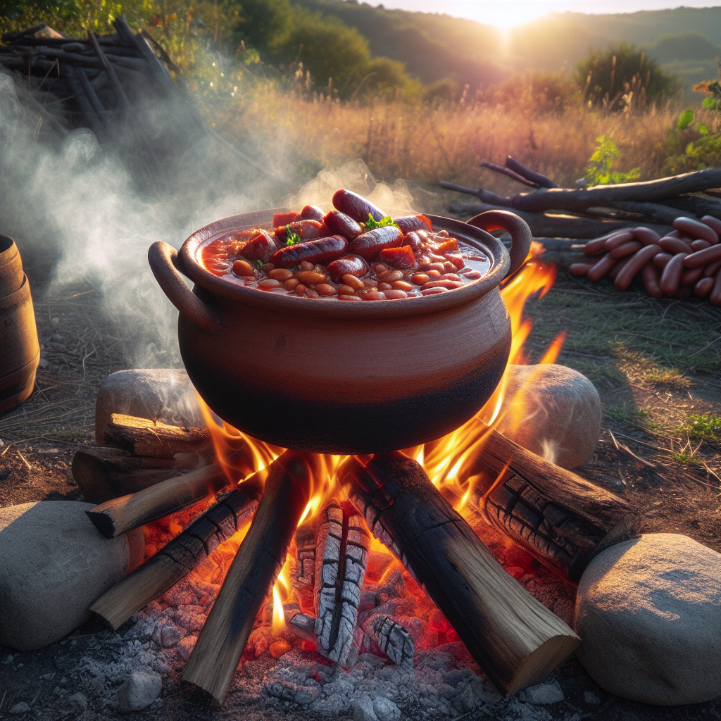 Nationalgericht Mazedonien: #Tavče na Smuk# (Rezept)