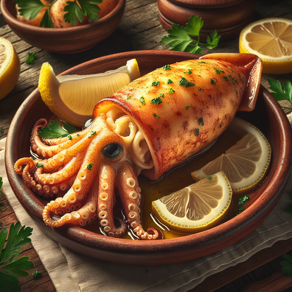 Nationalgericht Mexiko: #Calamares Rellenos# (Rezept)