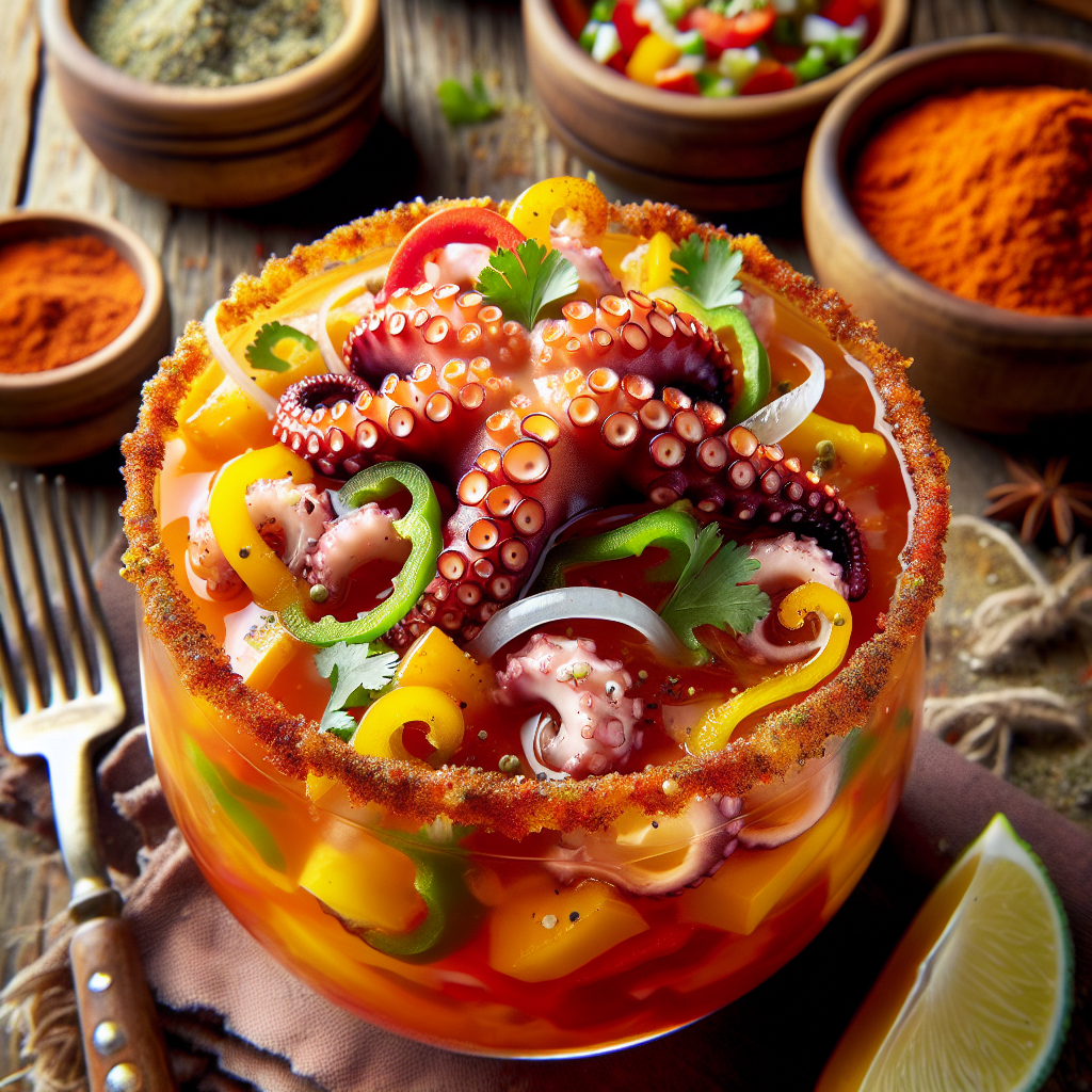 Nationalgericht Mexiko: #Coctel de Pulpo# (Rezept)