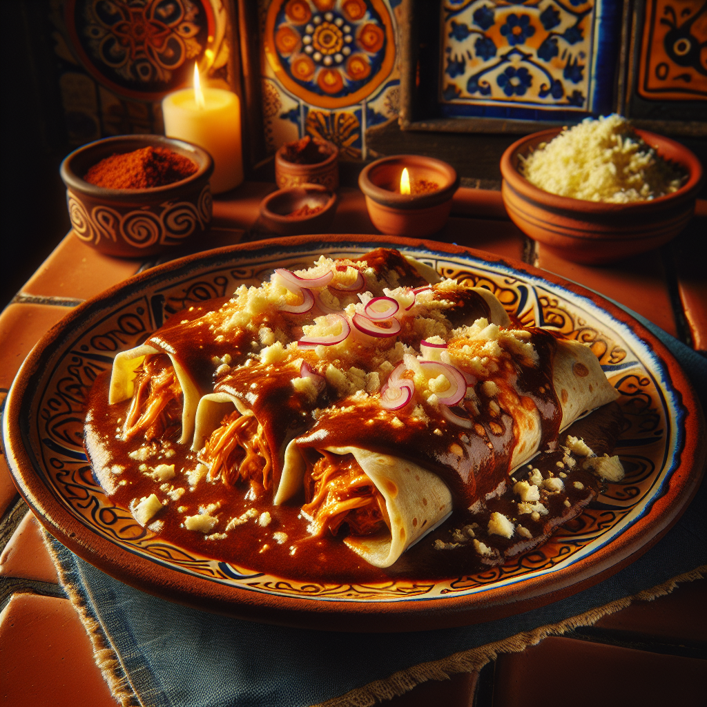 Nationalgericht Mexiko: #Enmoladas# (Rezept)