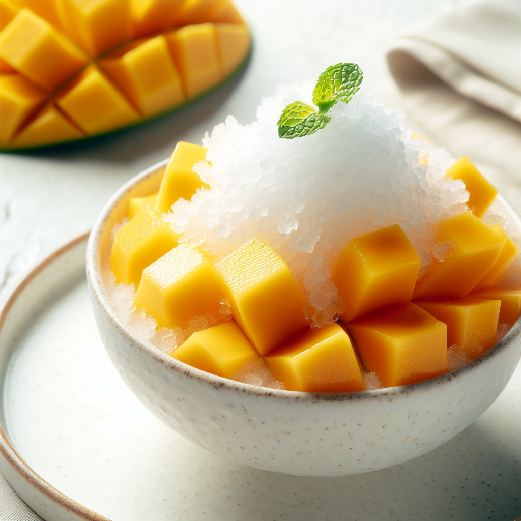 Nationalgericht Mexiko: Nieve de Mango (Rezept)