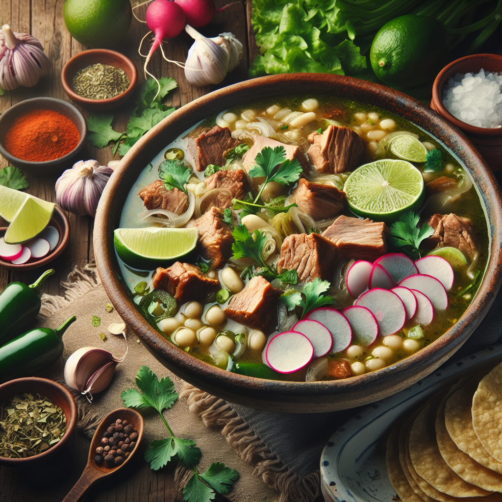 Nationalgericht Mexiko: #Pozole Verde# (Rezept)