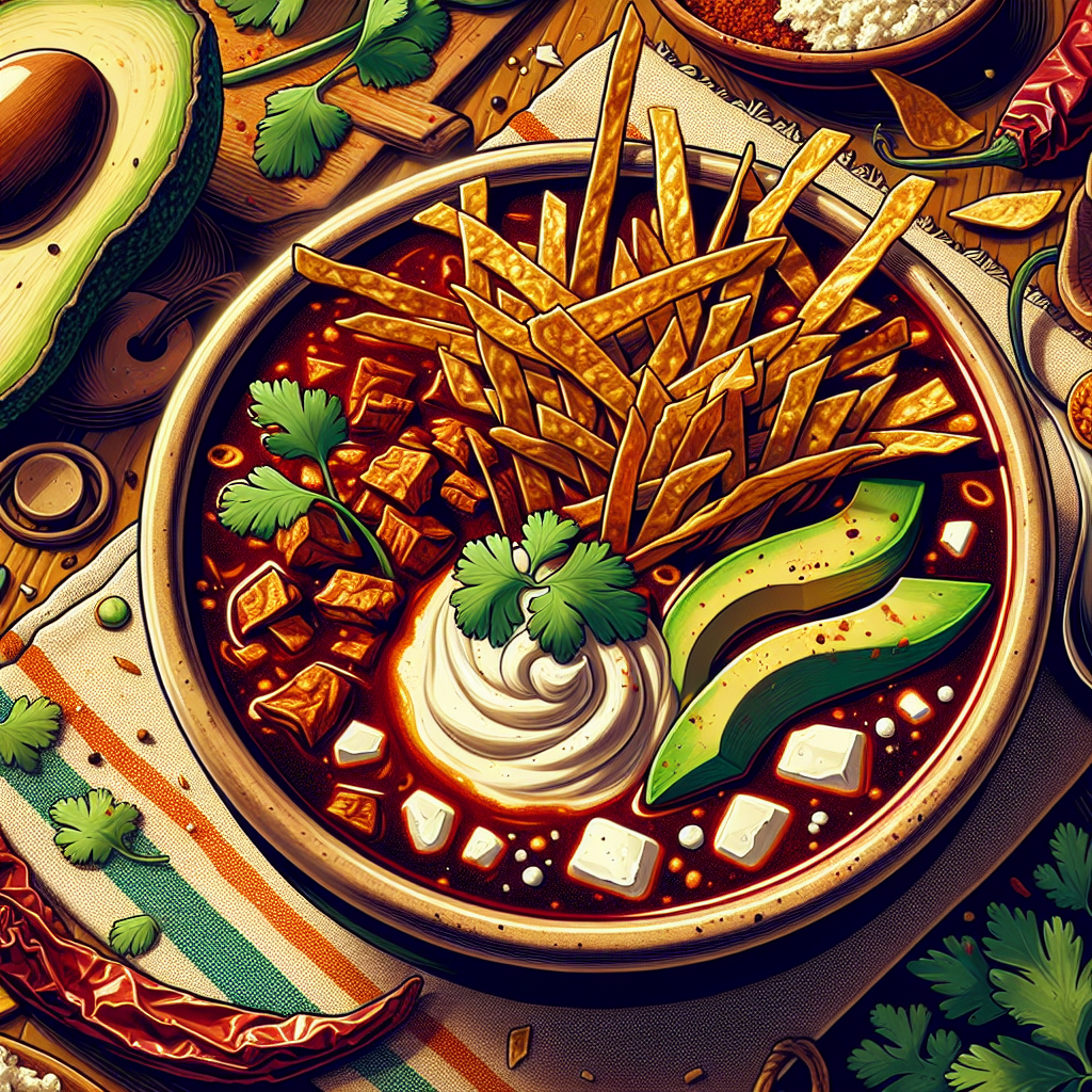 Nationalgericht Mexiko: #Sopa Tarasca# (Rezept)