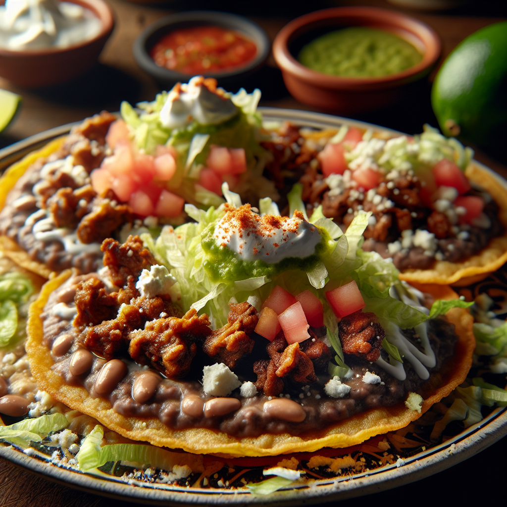 Nationalgericht Mexiko: #Sopes de Carne# (Rezept)