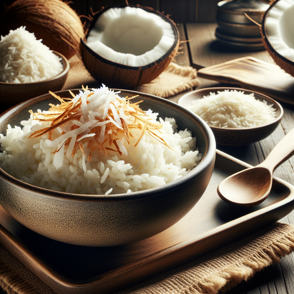 Nationalgericht Mikronesien: #Coconut Rice# (Rezept)