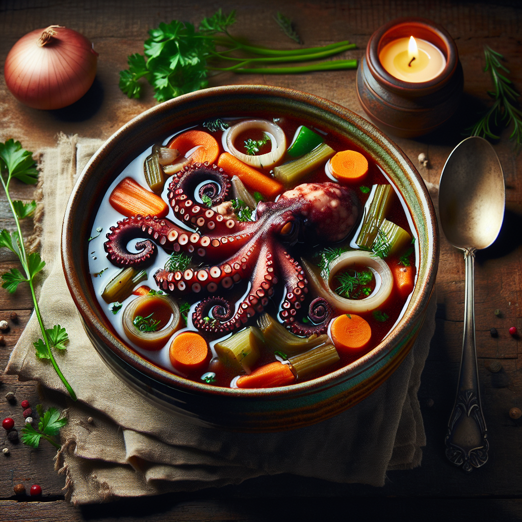 Nationalgericht Mikronesien: #Octopus Stew# (Rezept)