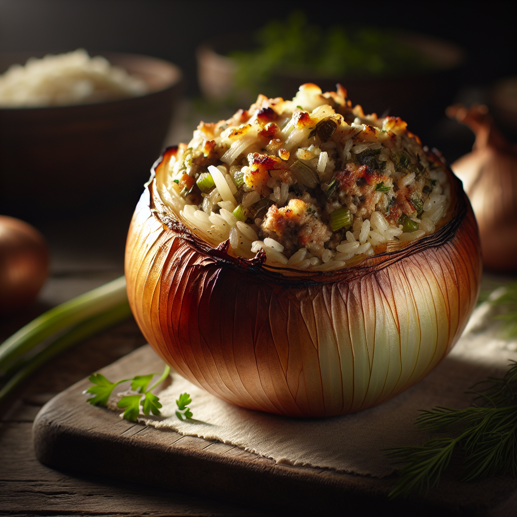 Nationalgericht Moldawien: #Ceapă umplută# (Rezept)