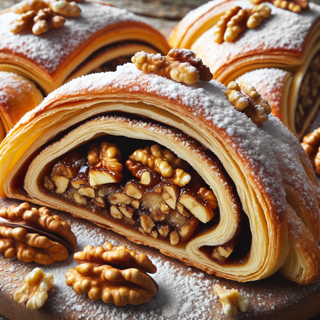 Nationalgericht Moldawien: #Cornulețe cu nucă# (Rezept)