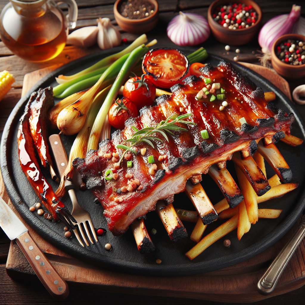 Nationalgericht Moldawien: #Costițe de porc la grătar# (Rezept)