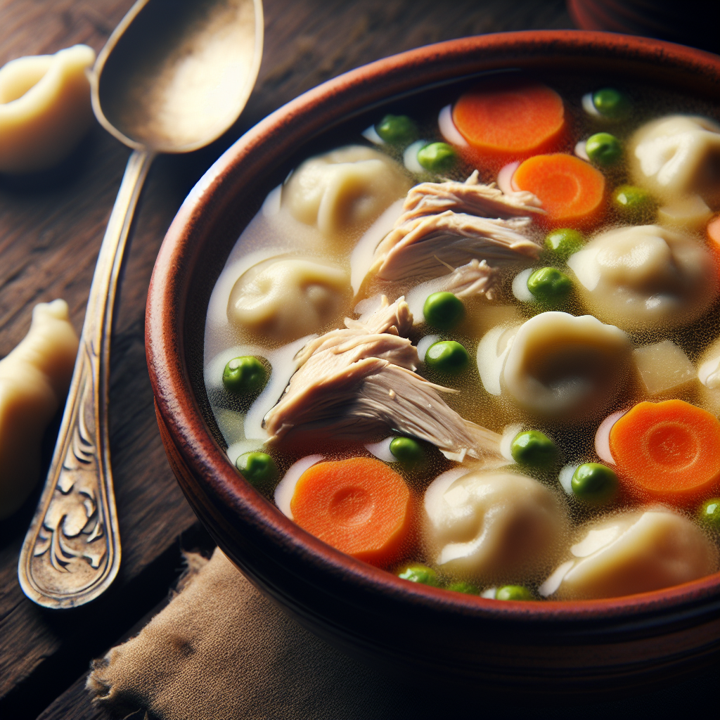 Nationalgericht Moldawien: #Supă de pui cu găluște# (Rezept)