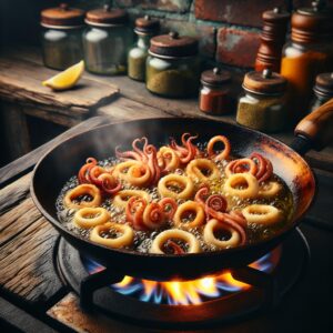 Nationalgericht Monaco: #Friture de Calamars# (Rezept)