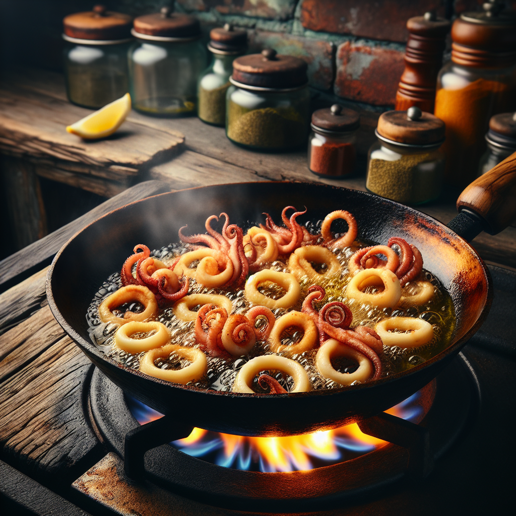 Nationalgericht Monaco: Friture de Calamars (Rezept)