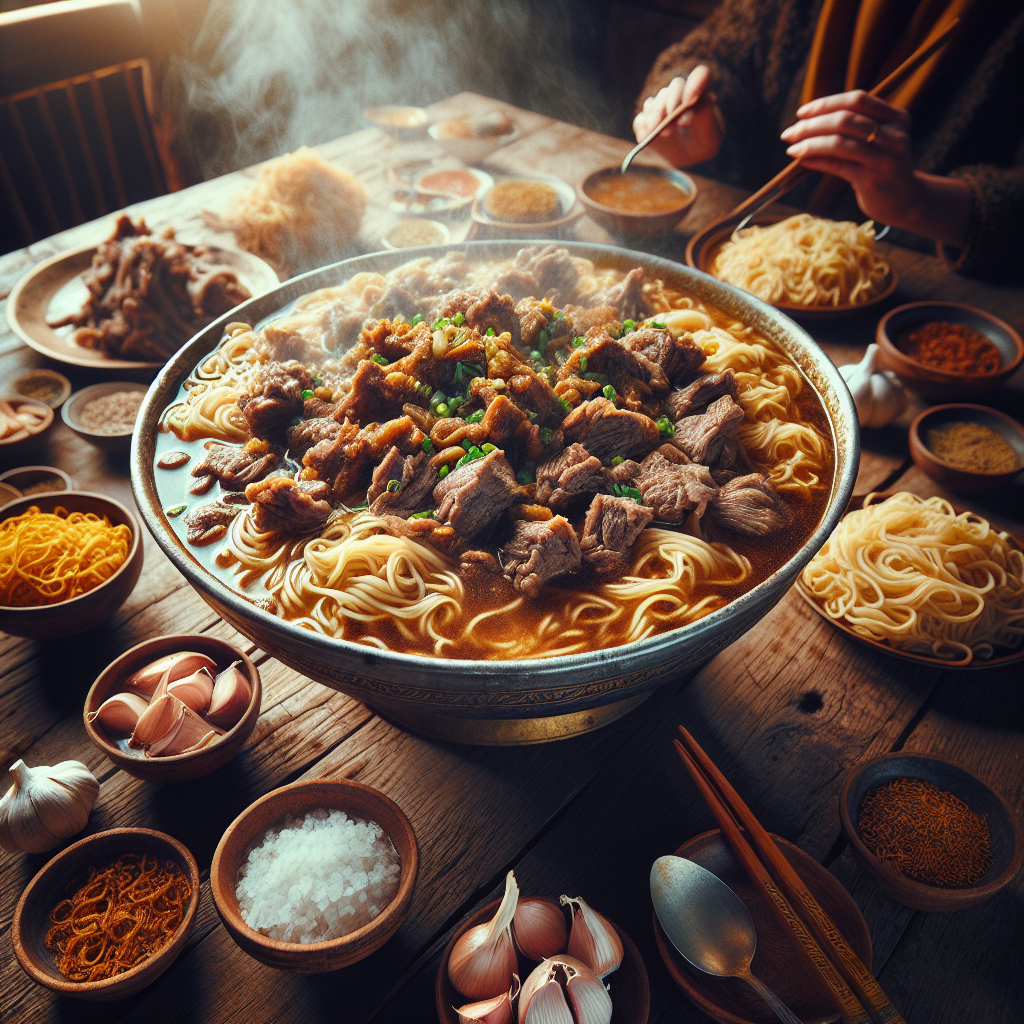 Nationalgericht Mongolei: #Guriltai Shul# (Rezept)