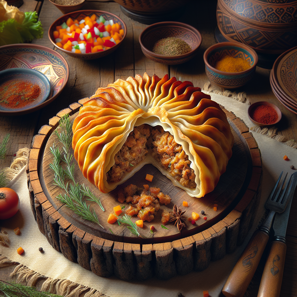 Nationalgericht Mongolei: #Khushuur# (Rezept)