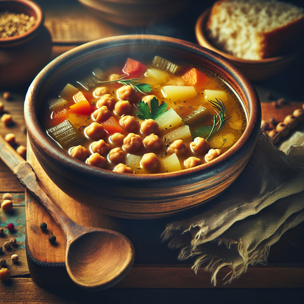 Nationalgericht Montenegro: #Čorba od leblebija# (Rezept)