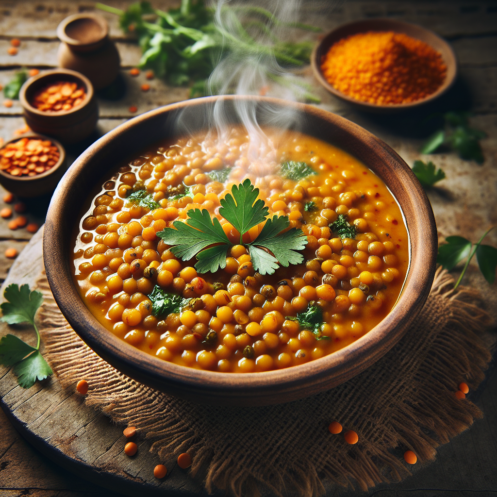 Nationalgericht Mosambik: #Curried Lentils# (Rezept)