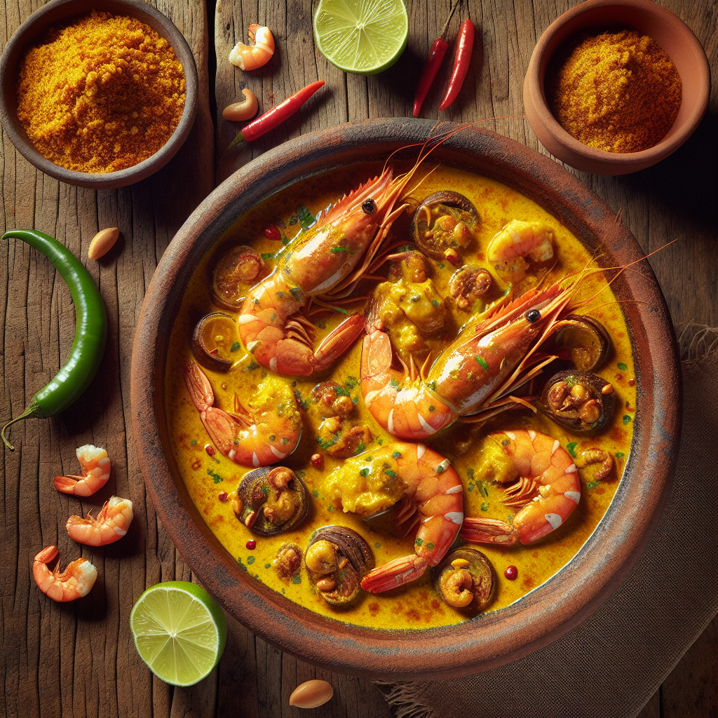 Nationalgericht Mosambik: #Vatapá de Camarão# (Rezept)