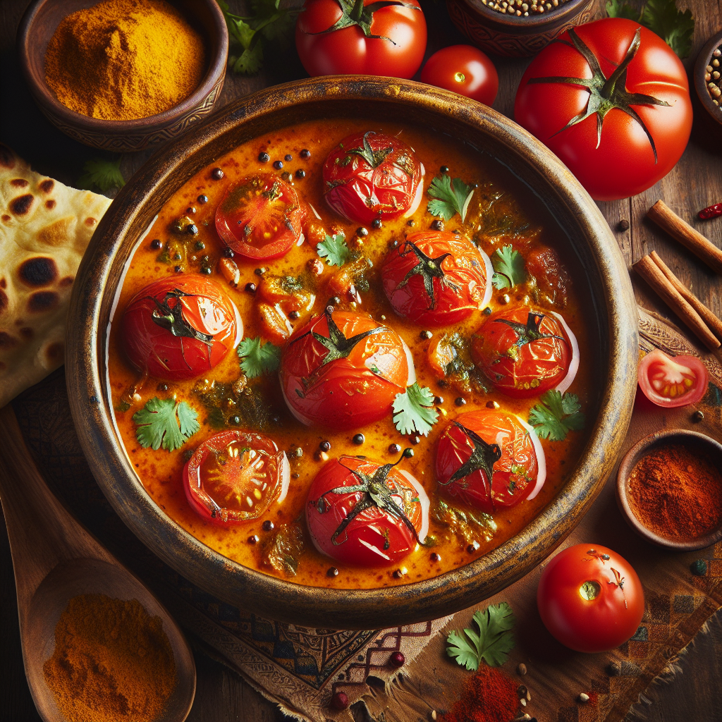 Nationalgericht Myanmar: #Tomato Curry# (Rezept)