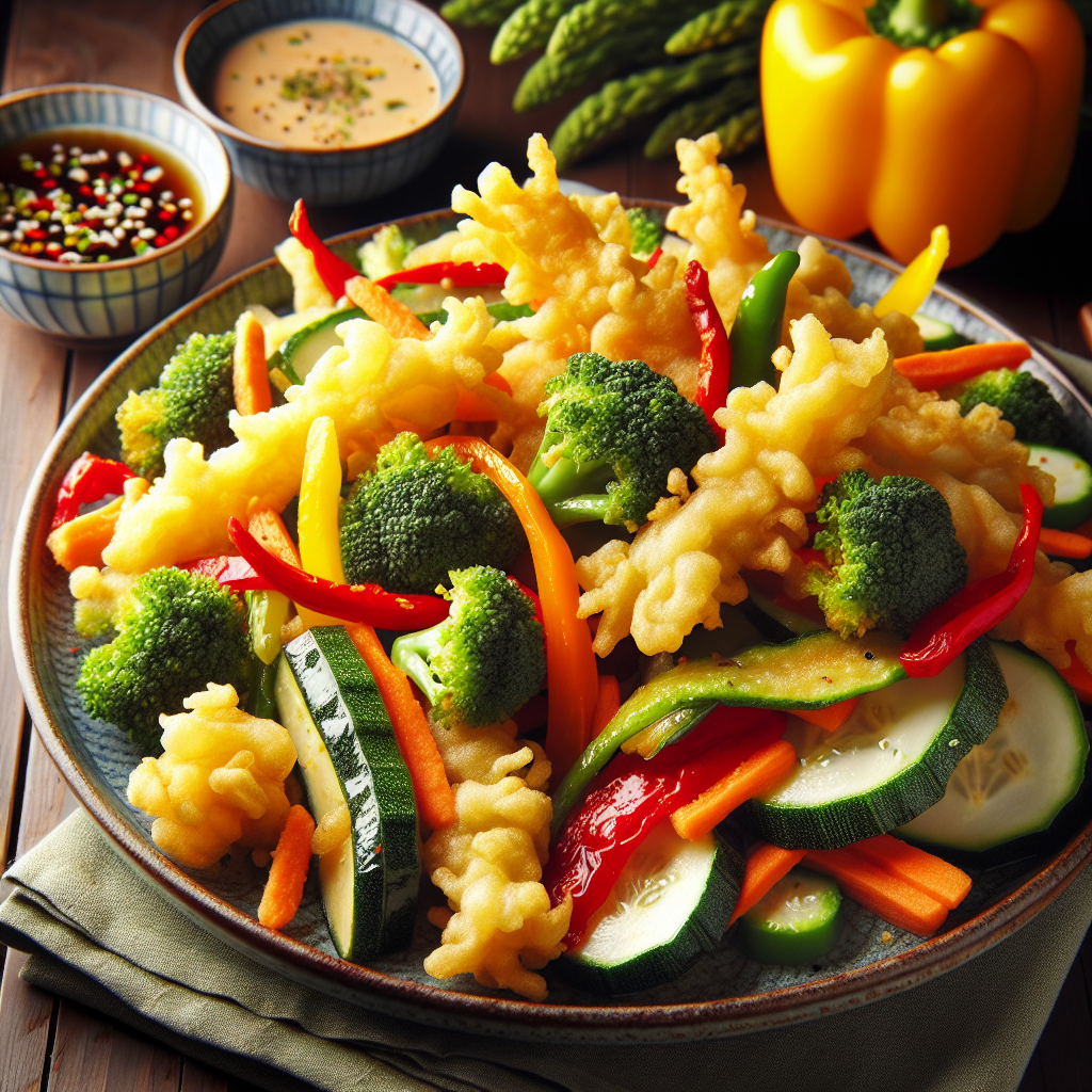 Nationalgericht Myanmar: #Vegetable Tempura# (Rezept)