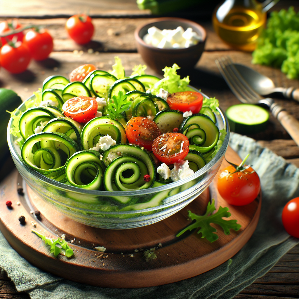 Nationalgericht Myanmar: #Zucchini Salad# (Rezept)