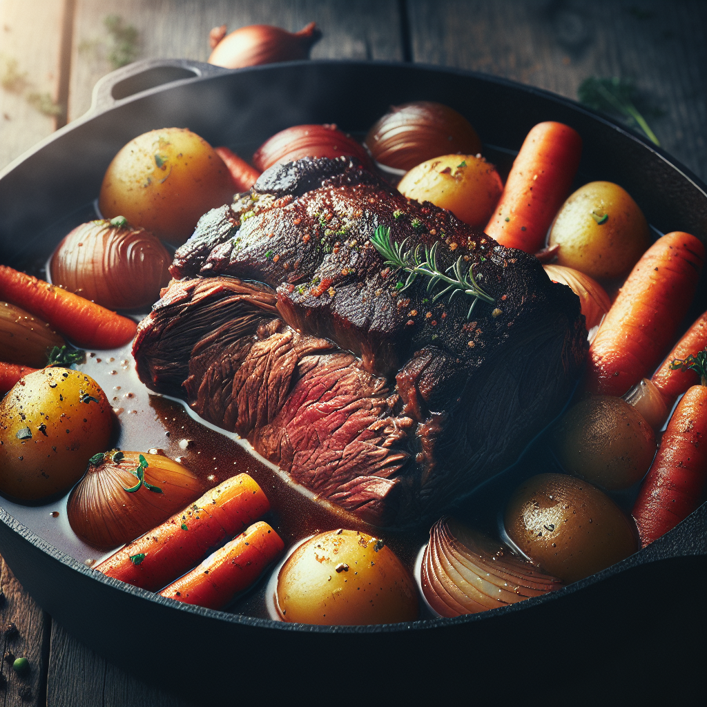 Nationalgericht Namibia: #Beef Pot Roast# (Rezept)