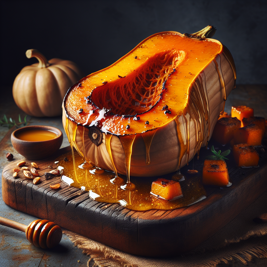 Nationalgericht Namibia: #Honey Roasted Butternut# (Rezept)