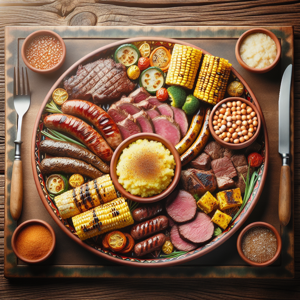 Nationalgericht Namibia: #Namibian Meat Platter# (Rezept)