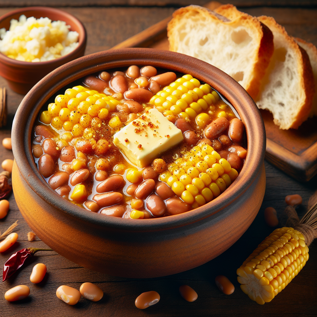 Nationalgericht Namibia: #Samp and Beans# (Rezept)