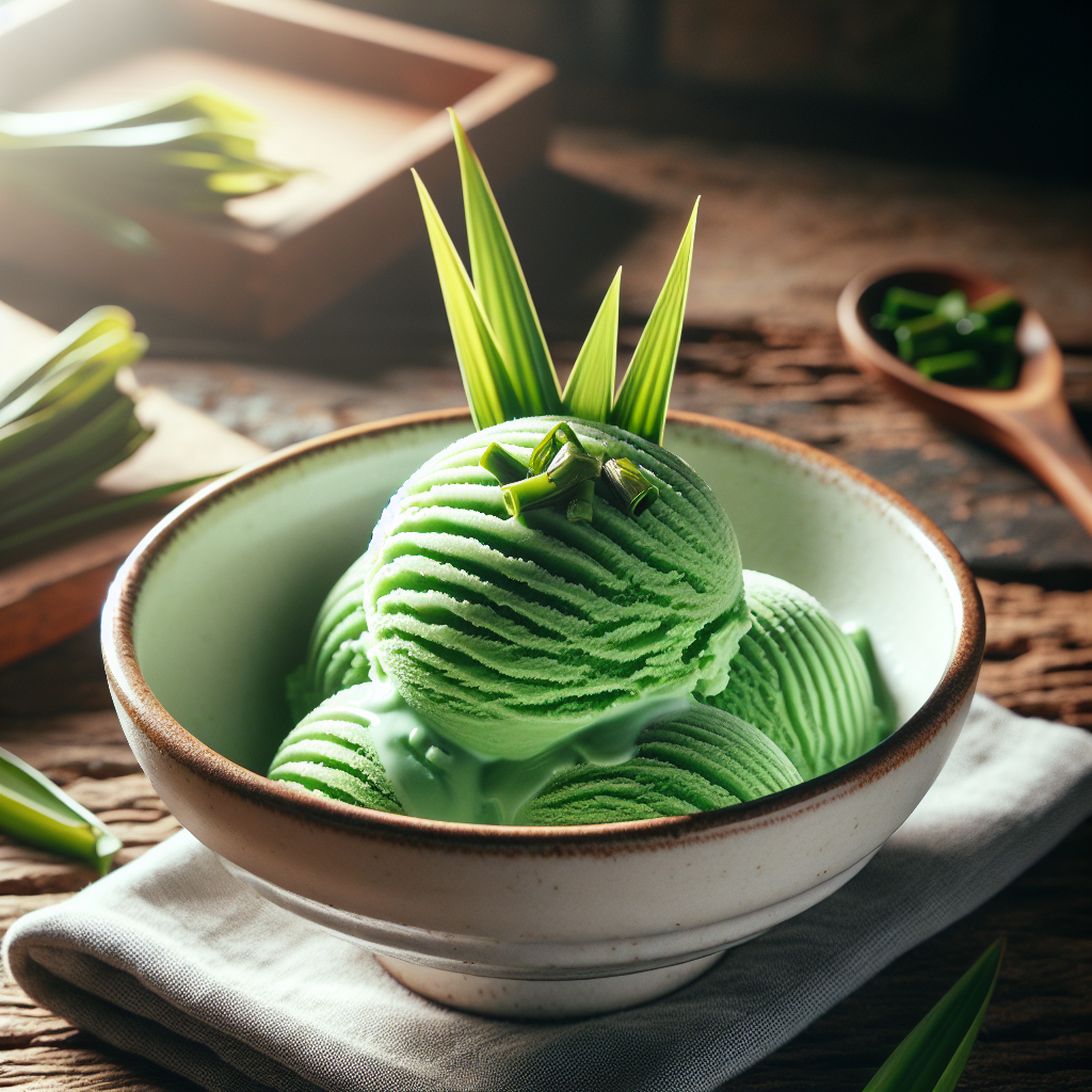 Nationalgericht Nauru: #Pandanus-Eiscreme# (Rezept)