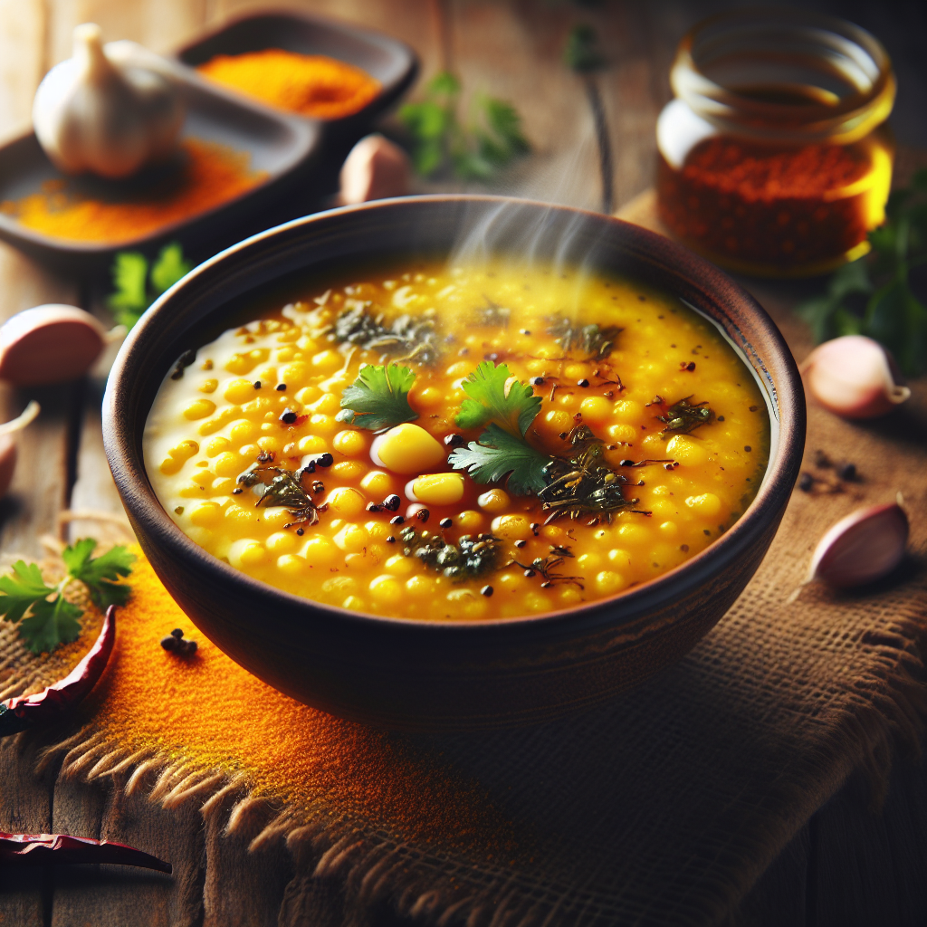 Nationalgericht Nepal: #Dal Fry# (Rezept)
