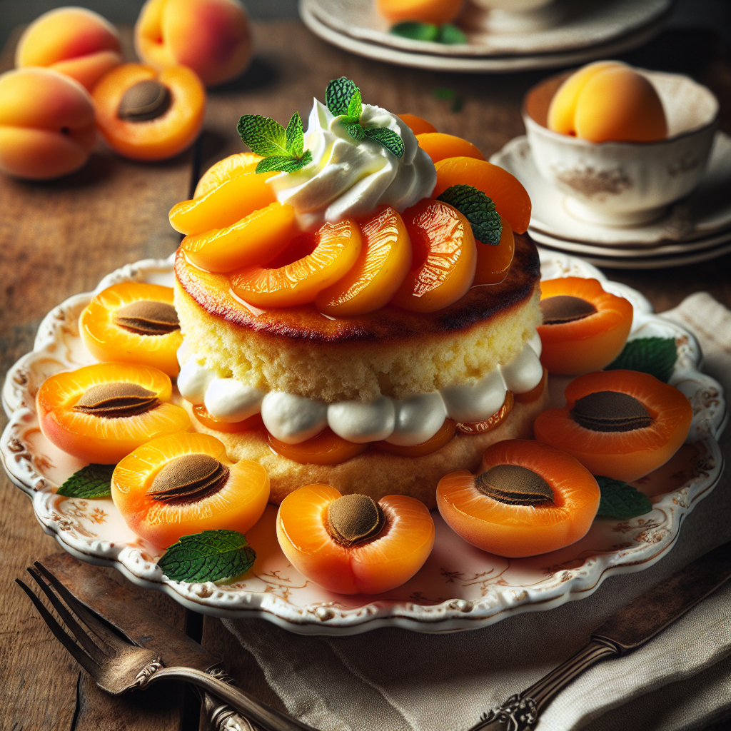 Nationalgericht Neuseeland: #Apricot Shortcake# (Rezept)